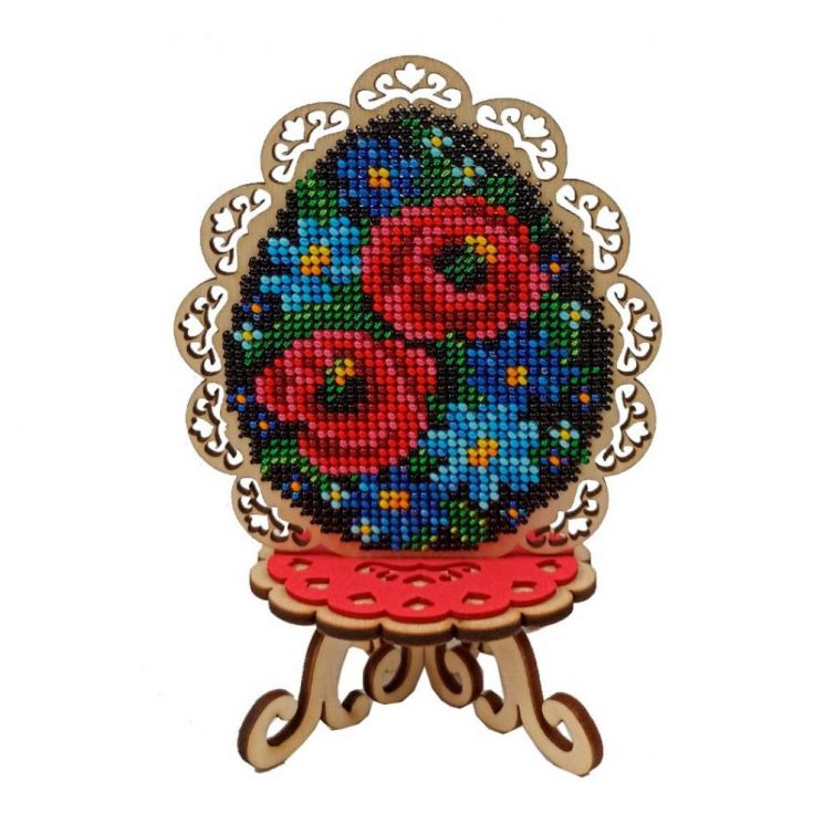 Набор для вышивки пасхального яйца WoodStitch, 11*15, PSH-012