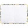 Скетчбук, белая бумага 160 г/м2, 145х203 мм, 64 л., резинка, твердый, BRAUBERG ART CLASSIC "Лимоны", 114591