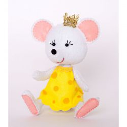 ПФД-1068 Набор для создания игрушки из фетра "Принцесса-мышка"