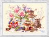 120-203 Набор для вышивания Чудесная игла "НА ЧАШЕЧКУ КОФЕ…?!"
