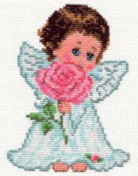 0-13 Набор для вышивания Алиса "Ангелок любви"