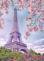 Ag542 Алмазная мозаика Гранни "Весна в Париже"