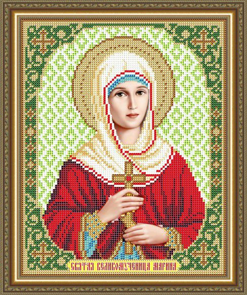 VIA4179 Схема для вышивания АртСоло "Икона Св. Марина"