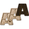 Органайзер для бисера "Алфавит" ВОЛШЕБНАЯ СТРАНА,  FLZB-121(А), 10х9см