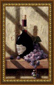 Алмазная мозаика DIY "Любимое вино. 2" O-547