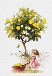 B1111 Набор для вышивания Luca-S "Лимоны"
