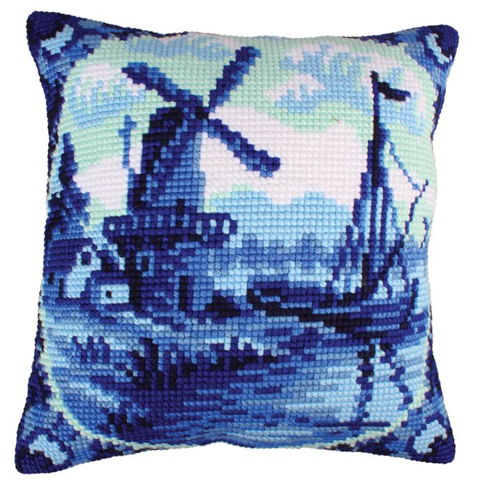 Набор для вышивания крестом Collection D'Art  "Голландский стиль-1" 5200