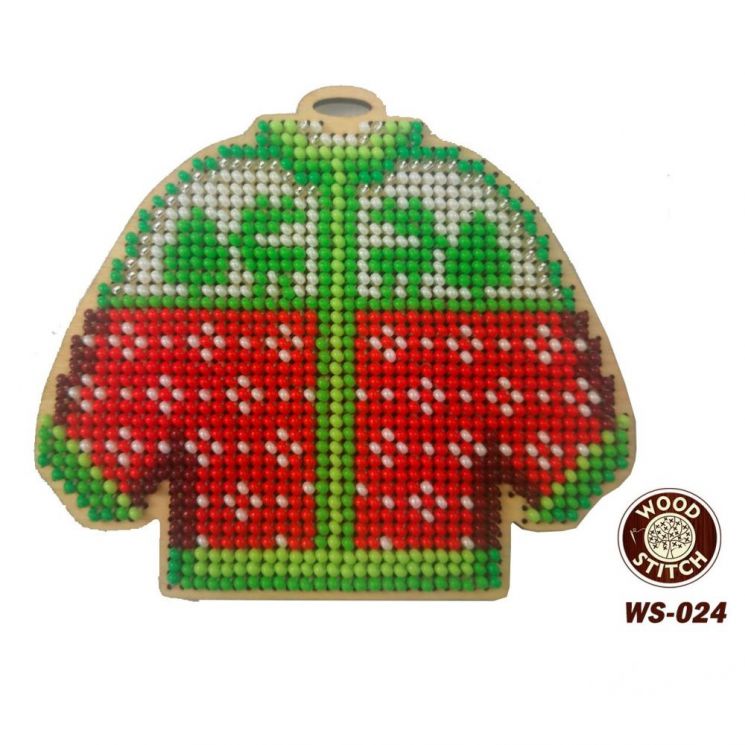 WS-024 Елочная игрушка, 10*8