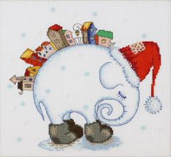13.001.05 Набор для вышивания Марья Искусница "Зимний сон" по рисунку Ю. Доценко