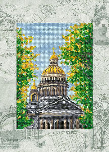 КБ-425 Схема для вышивания бисером ТМ Наследие "Санкт-Петербург"